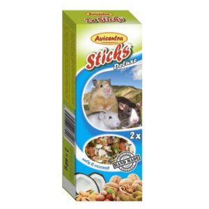 Malý hlodavec - ořech a kokos