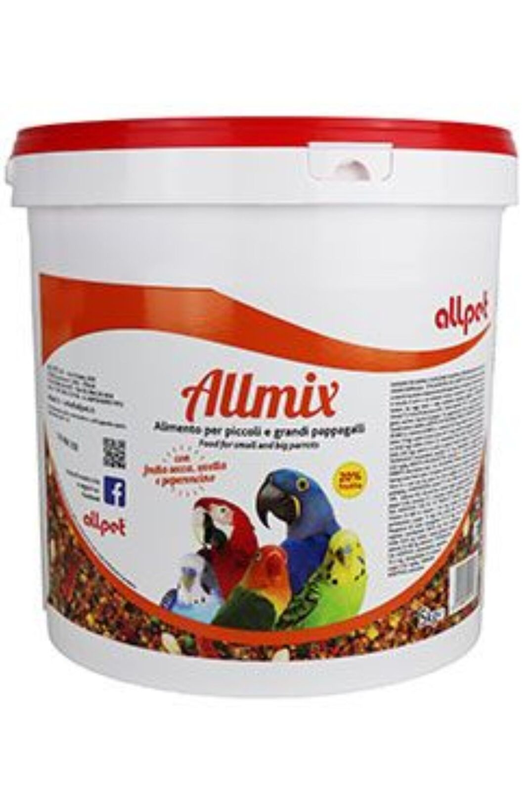 Doplňkové krmivo pro Ptáky ALL MIX vaječná směs s ořechy 5kg