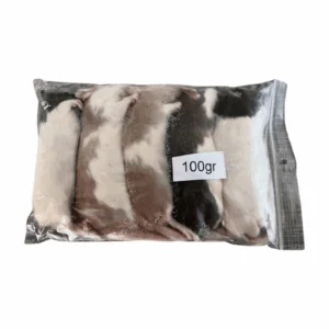 Mražený potkan 100g +- / balení 5ks
